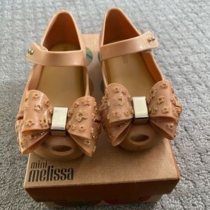 Mini Melissa girls shoes. Mary Jane style. Size 8